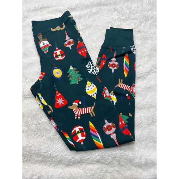 NWT Old Navy Mid-Rise Matching Printed Holiday Leggings - Picture 1 of 3